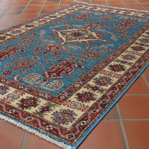 Handmade fine Afghan Kazak rug - 309582