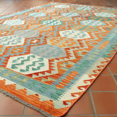 Handmade Afghan Kilim - 309591