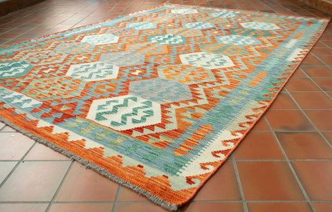 Handmade Afghan Kilim - 309591