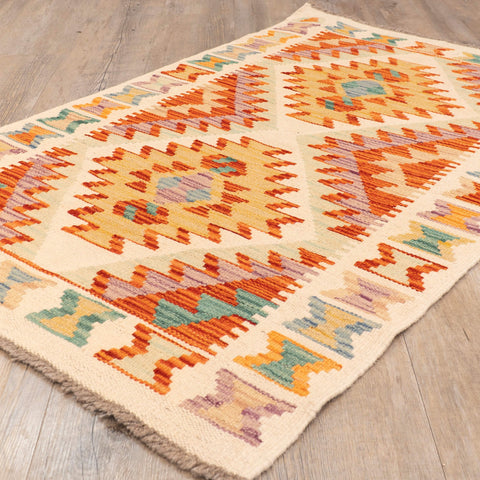 Handmade Afghan Kilim - 309600