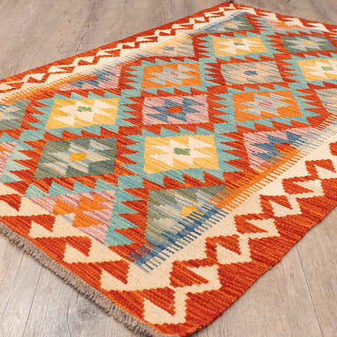 Handmade Afghan Kilim - 309601