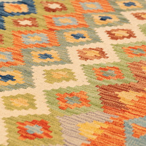 Handmade Afghan Kilim - 309606