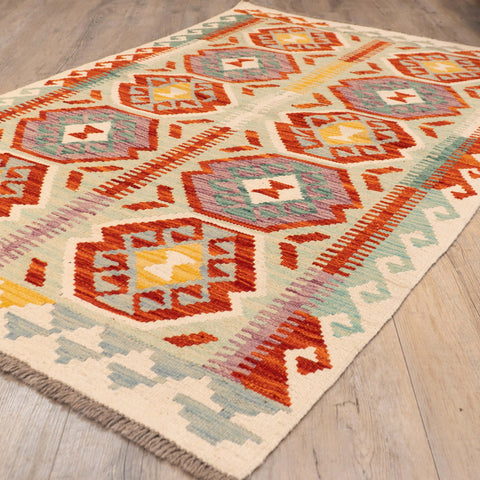 Handmade Afghan Kilim - 309607