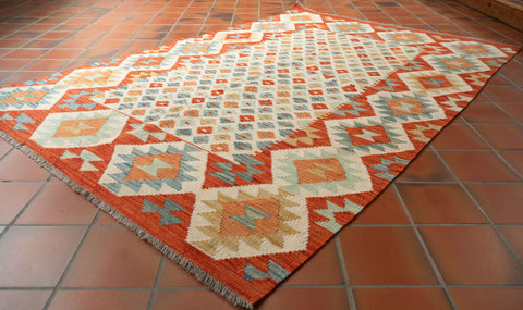 Handmade Afghan Kilim - 309617