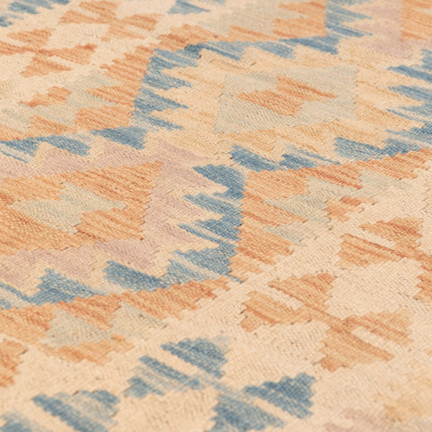 Handmade washed Afghan Kilim - 309650