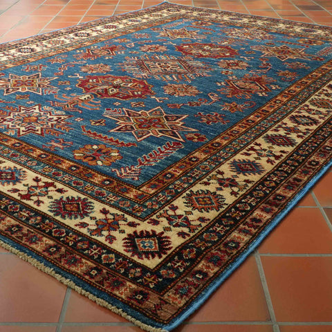 Handmade fine Afghan Kazak rug - 309658