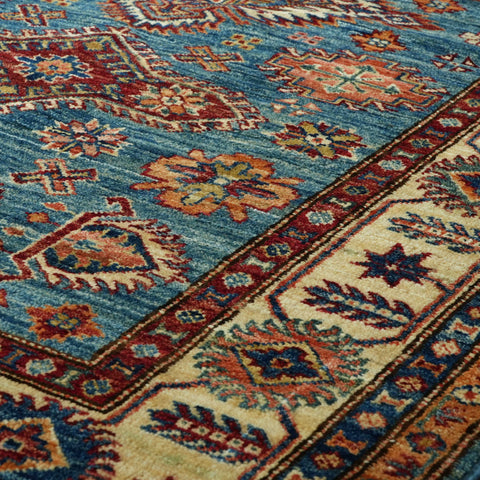 Handmade fine Afghan Kazak rug - 30925656