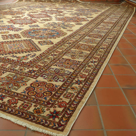 Handmade Afghan Kazak carpet - 30925658