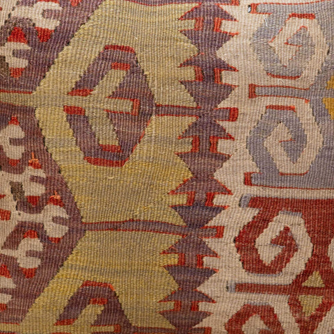Small Handmade Turkish kilim cushion - 309674-AB