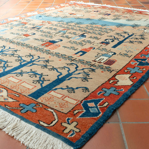 Handmade Oriental Bakhshaish rug - 309679