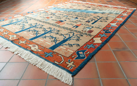 Handmade Oriental Bakhshaish rug - 309679