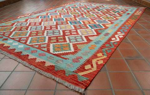 Handmade Afghan Kilim - 309714