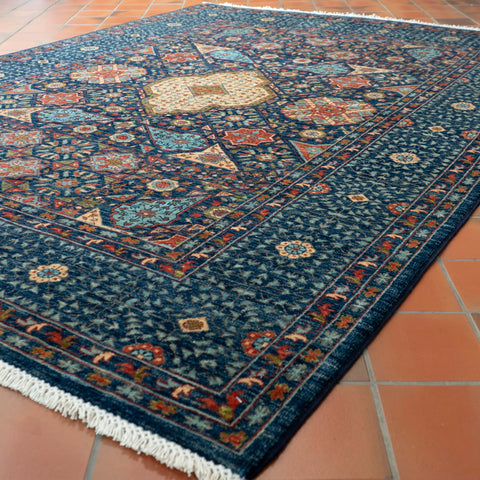 Handmade Afghan Mamluk rug - 309722