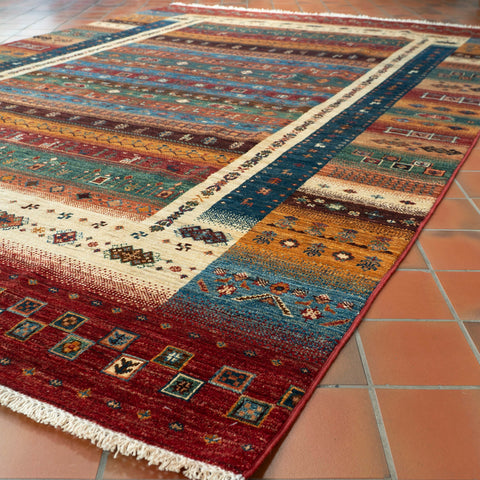 Handmade Afghan Loribaft carpet - 309792