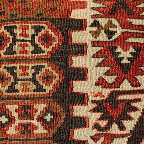 Handmade Vintage Anatolian kilim cushion - 309803h