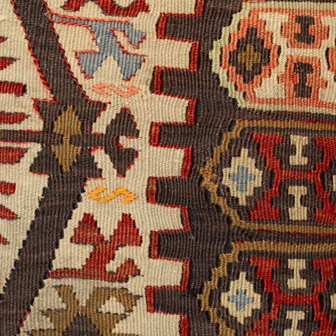 Handmade Vintage Anatolian kilim cushion - 309803p