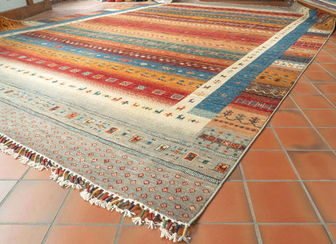 Handmade Afghan Loribaft carpet - 309825