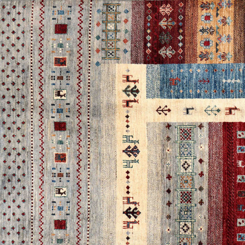 Handmade Afghan Loribaft rug - ENR309897