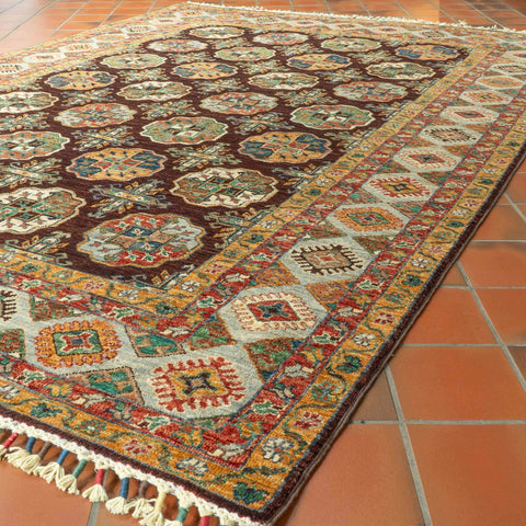 Handmade Afghan Ersari rug - 309898