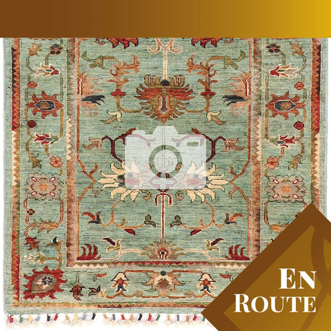 Handmade Afghan Sultani short runner - ENR309906