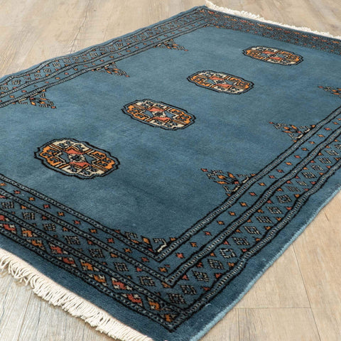 Handmade Pakistan Bokhara rug - 309953