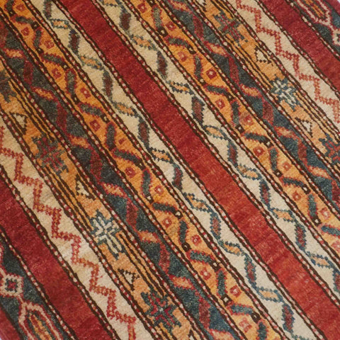 Handmade Afghan Kharjeen short runner - ENR310042