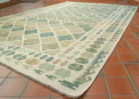 Handmade Afghan Kilim - 310166