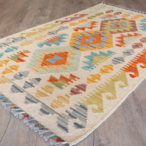Handmade Afghan Kilim - 310363