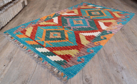 Handmade Afghan Kilim - 310364