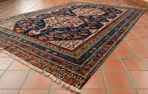 Handmade Afghan Shirvan rug - 310395