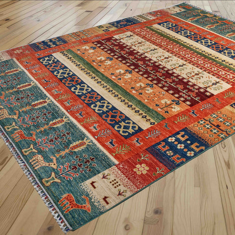 Handmade Afghan Loribaft carpet - 310440
