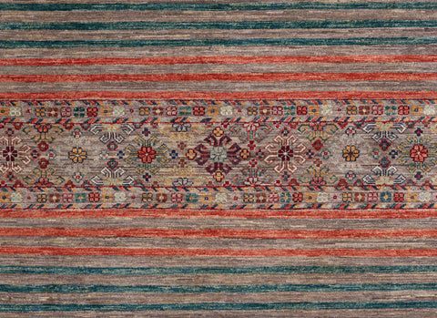 Handmade Afghan Kharjeen rug - 310480