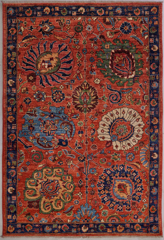 Handmade Afghan Choeb Rang rug - 310542