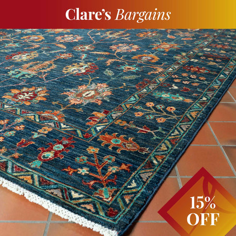 Handmade Afghan Samarkand rug - CB309233