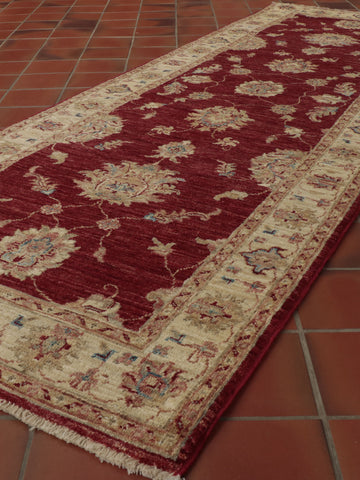 Fine handmade Afghan Ziegler runner - 139516