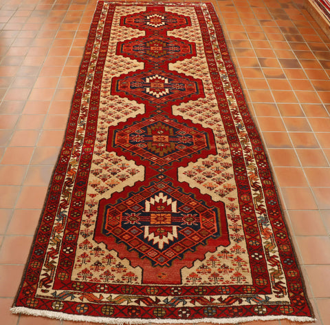 Handmade Persian Sarab wide runner - 27425056