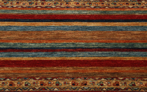 Fine handmade Afghan Samarkand rug - 27425315