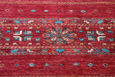 Handmade Afghan Samarkand carpet - 295728