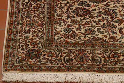 Fine handmade Kashmir silk rug - 306279