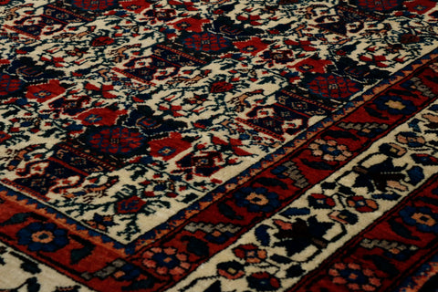 Handmade oriental Abadeh rug - 306289