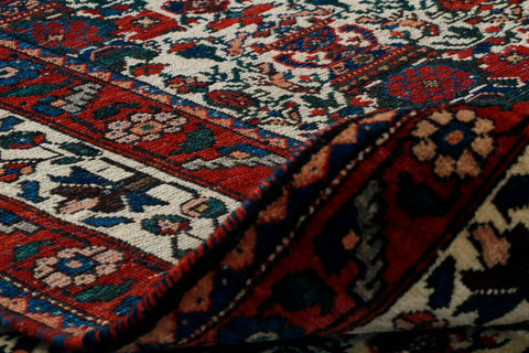 Handmade oriental Abadeh rug - 306289