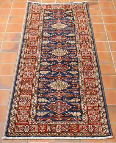 Fine handmade Afghan Kazak runner - 306325