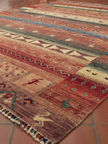 Handmade Afghan Loribaft Carpet - 306471