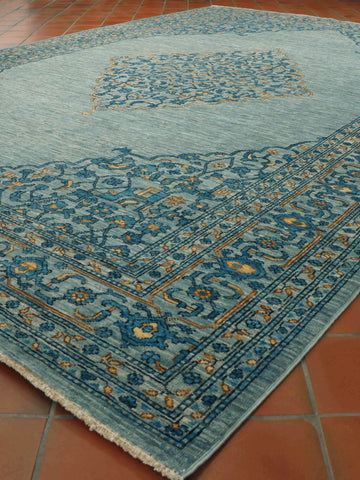 Fine handmade Afghan Modern Ziegler carpet - 306472