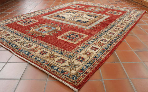 Handmade Afghan Choeb Khotan rug - 306643