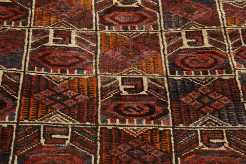 Handmade Persian Bonat rug - 30625726