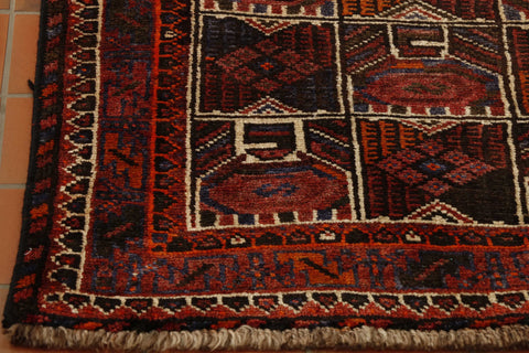 Handmade Persian Bonat rug - 30625726