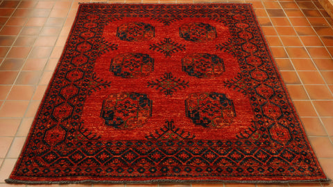 Handmade Afghan Ersari rug - 30625965