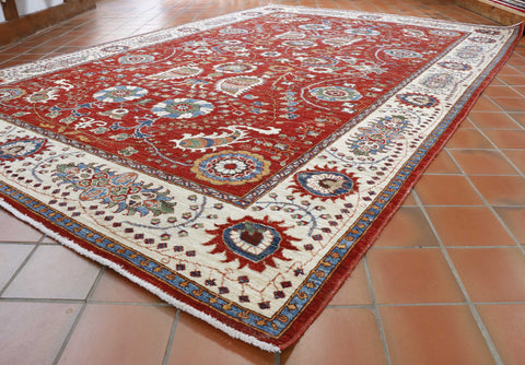 Handmade Afghan Kharjeen carpet - 30625985