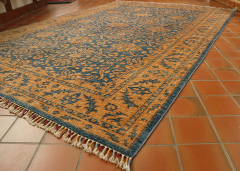 Fine handmade Afghan Suzani carpet - 30725491